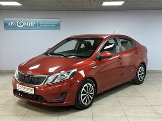 2012 Kia Rio III, красный, 750000 рублей, вид 1