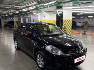 2008 Nissan Tiida I, чёрный, 730000 рублей, вид 3