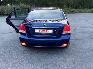 2007 Kia Cerato I Рестайлинг, синий, 355000 рублей, вид 3