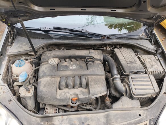2005 Volkswagen Golf V, серый - вид 12