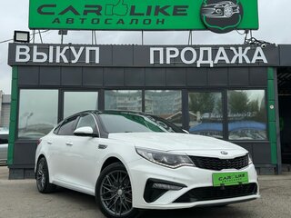 2018 Kia Optima IV Рестайлинг, белый, 1949000 рублей, вид 1