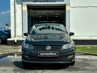 2018 Volkswagen Polo V Рестайлинг, серый, 729000 рублей, вид 2