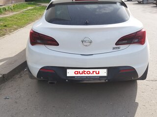 2013 Opel Astra GTC J Рестайлинг, белый, 1200000 рублей, вид 2