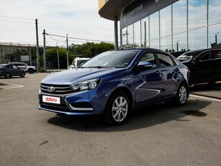 2022 Lada (ВАЗ) Vesta I, синий, 1130000 рублей, вид 2