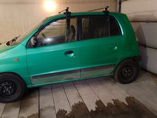 2000 Hyundai Atos Prime, зелёный, 270000 рублей, вид 2
