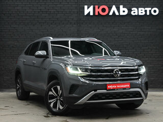 2021 Volkswagen Atlas I Рестайлинг, серый, 3700000 рублей, вид 3