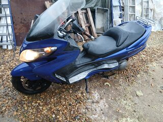 2006 Suzuki Burgman (SkyWave) 400, синий, 210000 рублей, вид 1