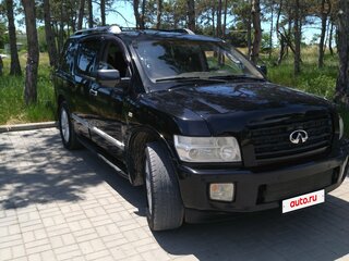 2007 Infiniti QX56 I Рестайлинг, чёрный, 1800000 рублей, вид 2