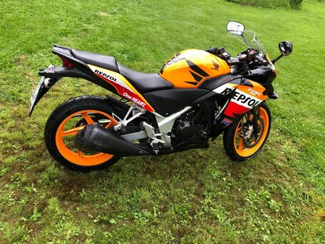 2013 Honda CBR 250R, оранжевый, 350000 рублей, вид 2