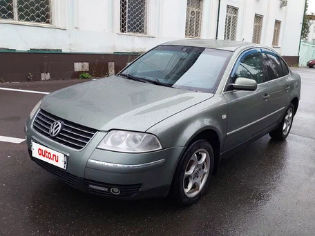 2002 Volkswagen Passat B5 Рестайлинг, зелёный, 450000 рублей, вид 1