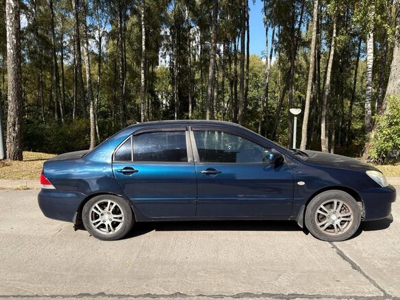 2007 Mitsubishi Lancer IX Рестайлинг, синий, 270000 рублей - вид 5