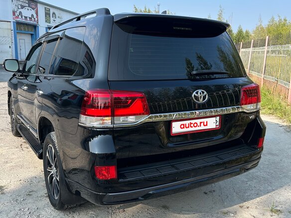 2015 Toyota Land Cruiser 200 Series Рестайлинг 2, чёрный - вид 6