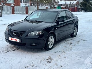 2005 Mazda 3 I (BK), чёрный, 445000 рублей, вид 1