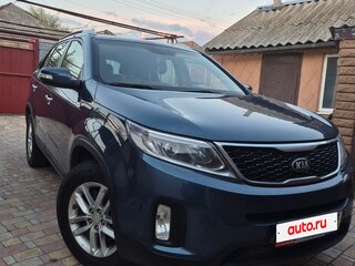 2014 Kia Sorento II Рестайлинг, синий, 1860000 рублей, вид 1