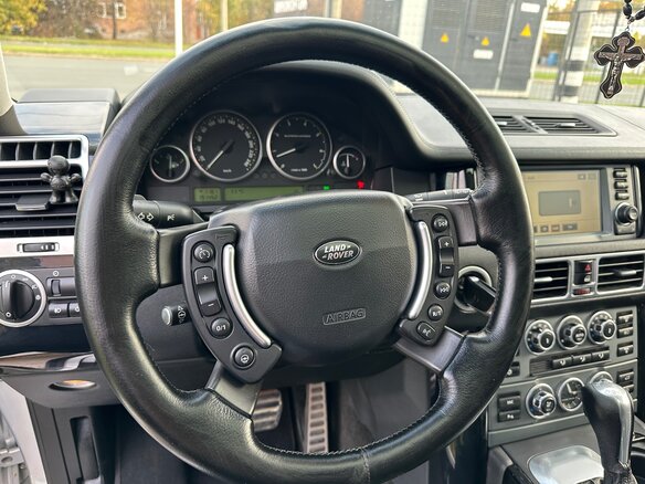 2007 Land Rover Range Rover Supercharged III Рестайлинг, серебристый, 1400000 рублей - вид 16
