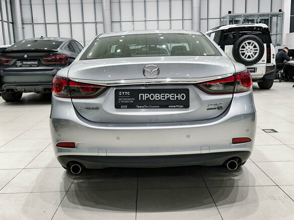 2018 Mazda 6 III (GJ) Рестайлинг, серый, 1930000 рублей - вид 5