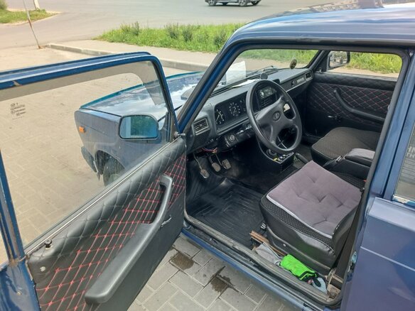 2007 Lada (ВАЗ) 2107, синий, 90000 рублей - вид 5