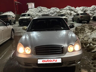 2006 Hyundai Sonata ТагАЗ IV (EF) Рестайлинг, синий, 230000 рублей, вид 1