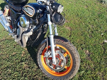 1995 Honda VRX 400, чёрный, 410000 рублей, вид 5