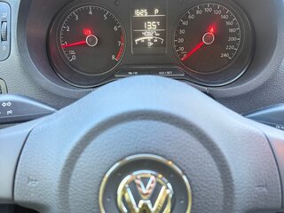 2014 Volkswagen Polo V, белый, 1150000 рублей, вид 4
