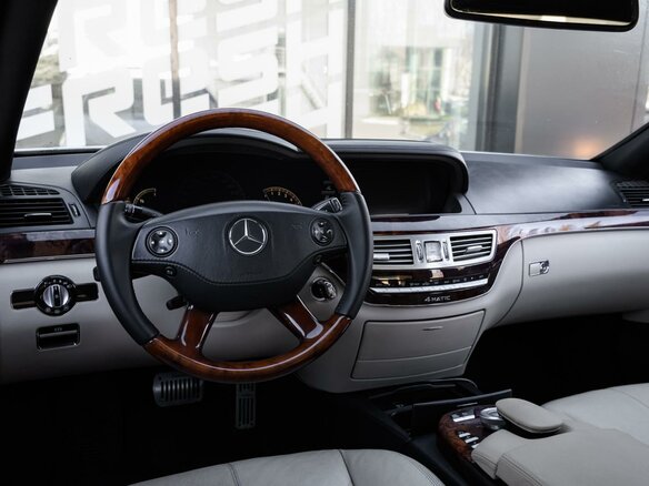 2008 Mercedes-Benz S-Класс 350 V (W221), белый, 999000 рублей - вид 6