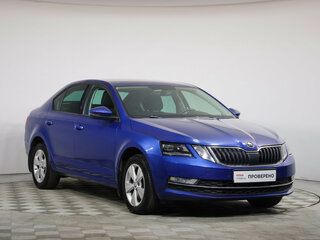 2018 Skoda Octavia III (A7) Рестайлинг, синий, 2099000 рублей, вид 3