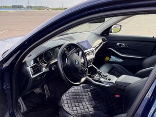 2020 BMW 3 серии 318d VII (G2x), синий, 2900000 рублей, вид 4