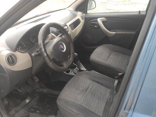 2012 Renault Logan I Рестайлинг, синий, 310000 рублей, вид 4