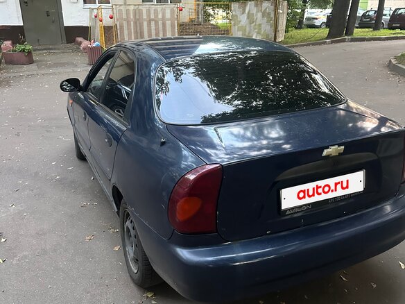 2008 Chevrolet Lanos I, синий - вид 5