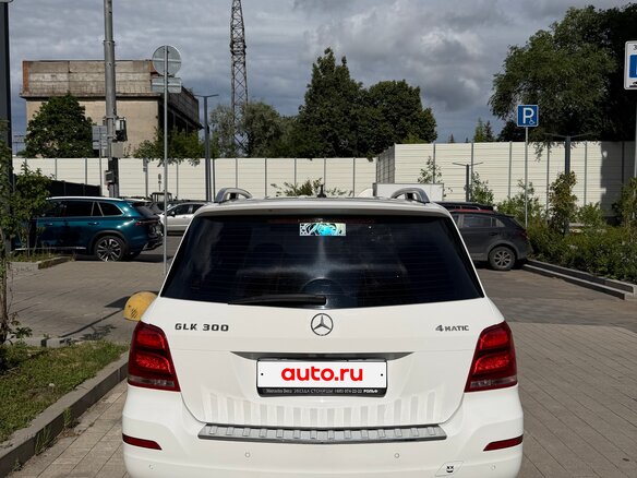 2012 Mercedes-Benz GLK-Класс 300 I (X204) Рестайлинг, белый, 1800000 рублей - вид 3