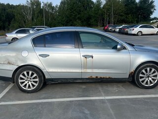 2007 Volkswagen Passat B6, серебристый, 399990 рублей, вид 3