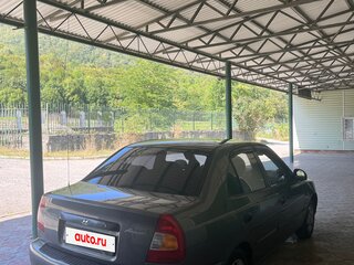 2007 Hyundai Accent ТагАЗ II, серый, 420000 рублей, вид 3