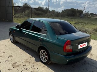 2003 Hyundai Accent II, зелёный, 200000 рублей, вид 5