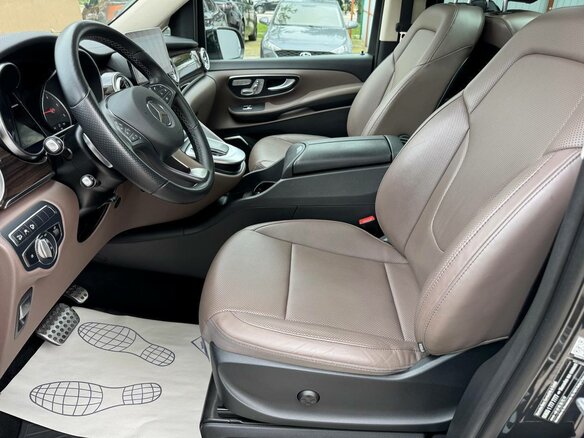 2021 Mercedes-Benz V-Класс Long 300 d длинный III (W447) Рестайлинг, серый, 7760000 рублей - вид 15