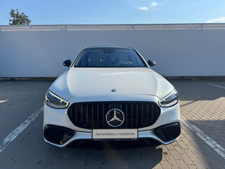 2022 Mercedes-Benz S-Класс 500 4MATIC VII (W223), белый, 11500000 рублей, вид 4