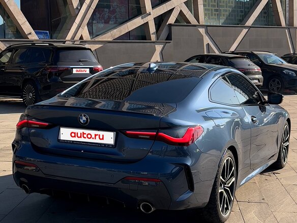 2021 BMW 4 серии 420d G22, G23, G26, синий - вид 8