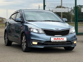 2015 Kia Rio 6-speed III, голубой, 1177000 рублей, вид 3