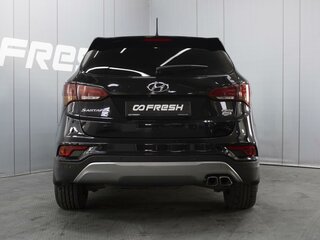 2016 Hyundai Santa Fe III Рестайлинг, чёрный, 1410000 рублей, вид 4