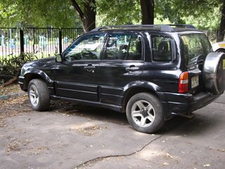 2001 Suzuki Grand Vitara I Рестайлинг, чёрный, 560000 рублей, вид 4