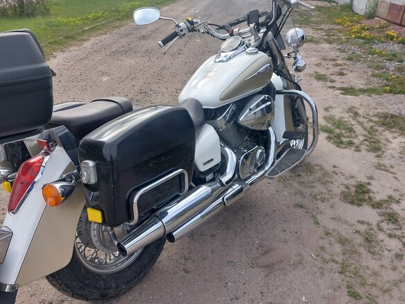 2009 Honda Shadow 750, белый, 475000 рублей - вид 4
