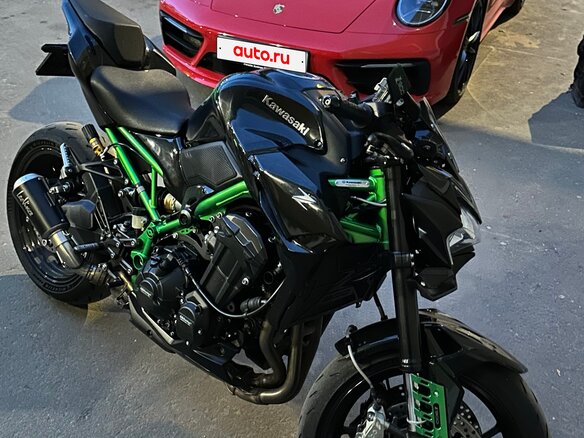 2022 Kawasaki Z 900, чёрный, 1200000 рублей - вид 6