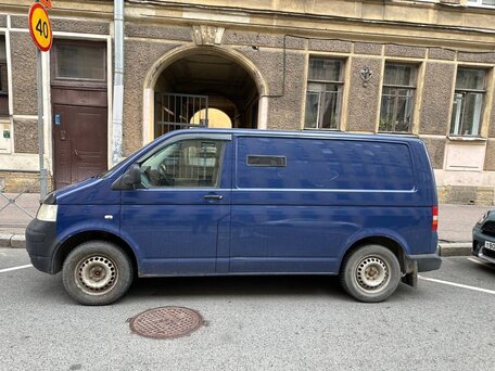 2008 Volkswagen Transporter, синий, 800000 рублей, вид 2