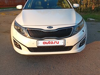 2015 Kia Optima III Рестайлинг, белый, 1350000 рублей, вид 2