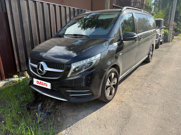 2021 Mercedes-Benz V-Класс Extra Long 260 экстра длинный III (W447) Рестайлинг, чёрный, 6300000 рублей