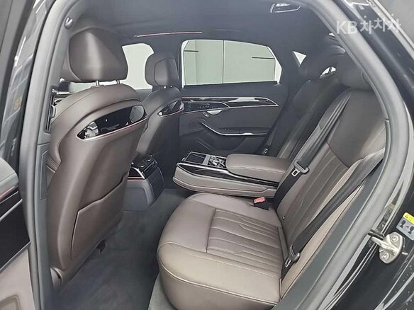 2023 Audi A8 50 TDI IV (D5) Рестайлинг, чёрный - вид 14