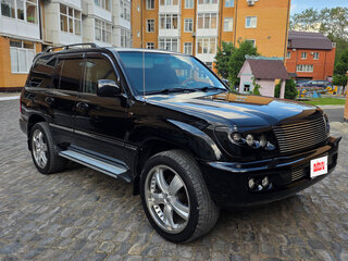 2007 Toyota Land Cruiser 100 Series Рестайлинг 2, чёрный, 3200000 рублей, вид 2