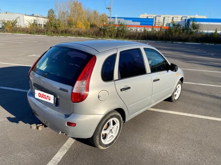 2007 Lada (ВАЗ) Kalina I, серебристый, 175000 рублей, вид 4