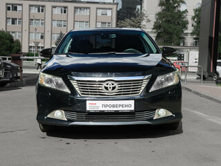 2012 Toyota Camry VII (XV50), чёрный, 1330000 рублей, вид 2
