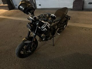 2023 Triumph Trident 660, чёрный, 780000 рублей, вид 1
