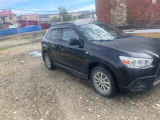 2012 Mitsubishi ASX I Рестайлинг, чёрный, 850000 рублей, вид 1
